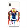 Etui case na telefon - Samsung Galaxy A10 - Pies labrador watercolor.