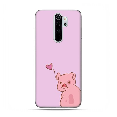 Etui case na telefon - Xiaomi Redmi Note 8 Pro - Zakochana świnka