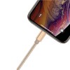 Kabel do Szybkiego Ładowania telefonu Lightning iPhone ładowarka - Złoty