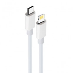 Ładowarka do iPhone kabel USB C do Lightning 20W - Biały