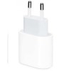 Zestaw Kabel + Ładowarka do iPhone Lightning Typ C 20W szybkie ładowanie - Biały
