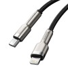 Baseus kabel do iPhone Ładowarka USB C do Lightning 20W - Czarny