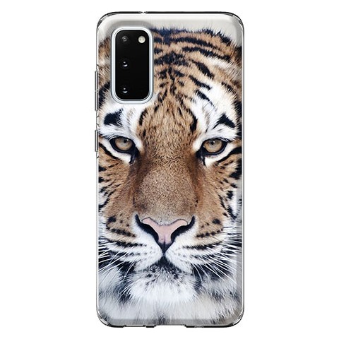 Etui case na telefon - Śnieżny tygrys