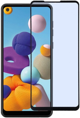 Szkło Hartowane 5D Full Glue cały ekran szybka do Samsung Galaxy A21s