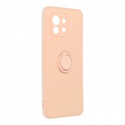 Xiaomi Mi 11 pancerne etui Ring Silicone - Różowy