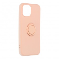 Iphone 13 Mini pancerne etui Ring Silicone - Różowy