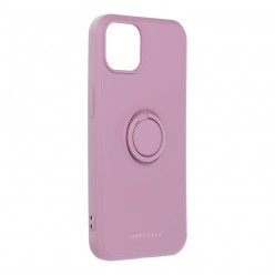 Iphone 13 pancerne etui Ring Silicone - Fioletowy