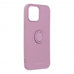 Iphone 13 Pro Max pancerne etui Ring Silicone - Fioletowy