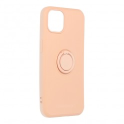 Iphone 13 pancerne etui Ring Silicone - Różowy
