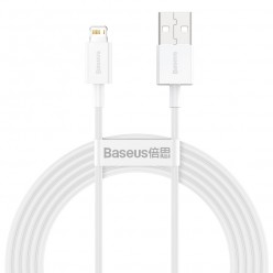 BASEUS kabel USB do Apple Lightning 8-pin 2,4A Superior Series Fast Charging CALYS-C02 2 metr biały