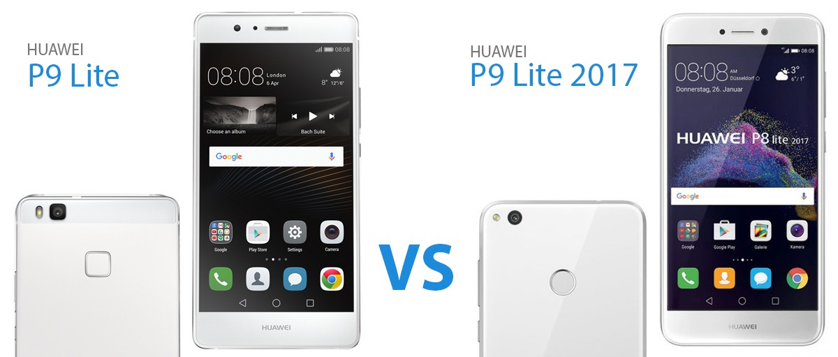 Huawei P9 Lite VS Huawei P9 Lite 2017 - porównanie smartfonów.